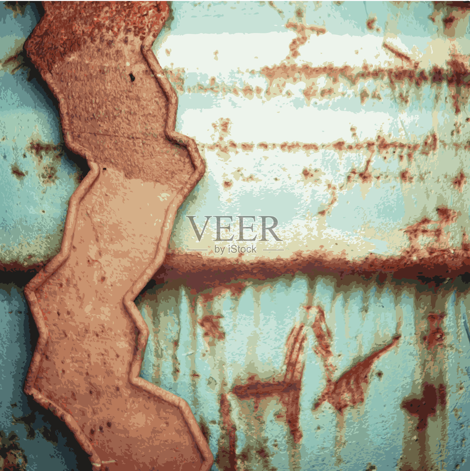 旧金属背景插画图片素材