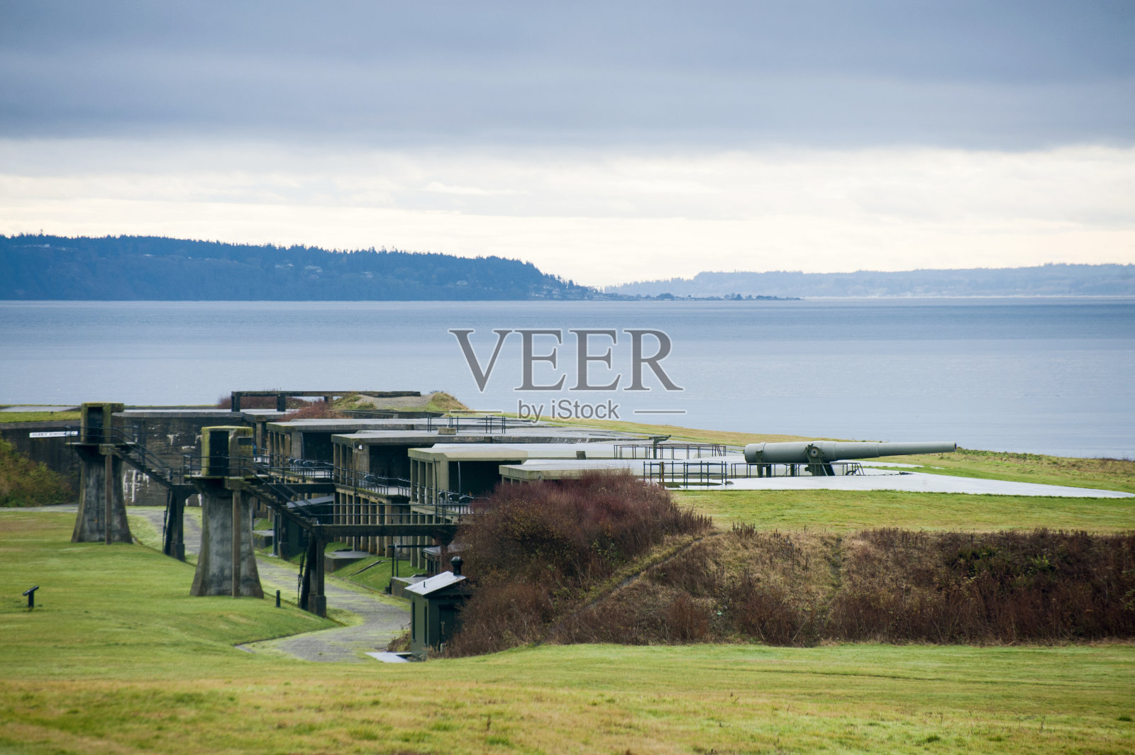 凯西堡州立公园。照片摄影图片