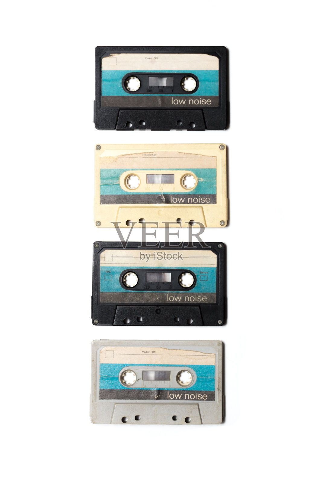 八十年代东德的旧磁带照片摄影图片