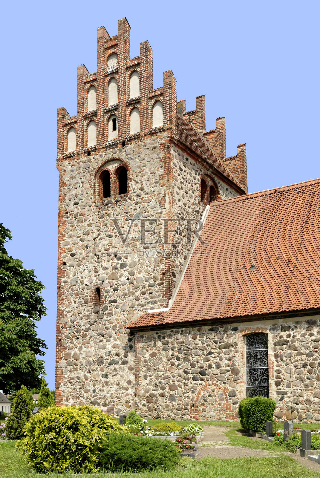 勃兰登堡的菲尔德斯通教堂照片摄影图片