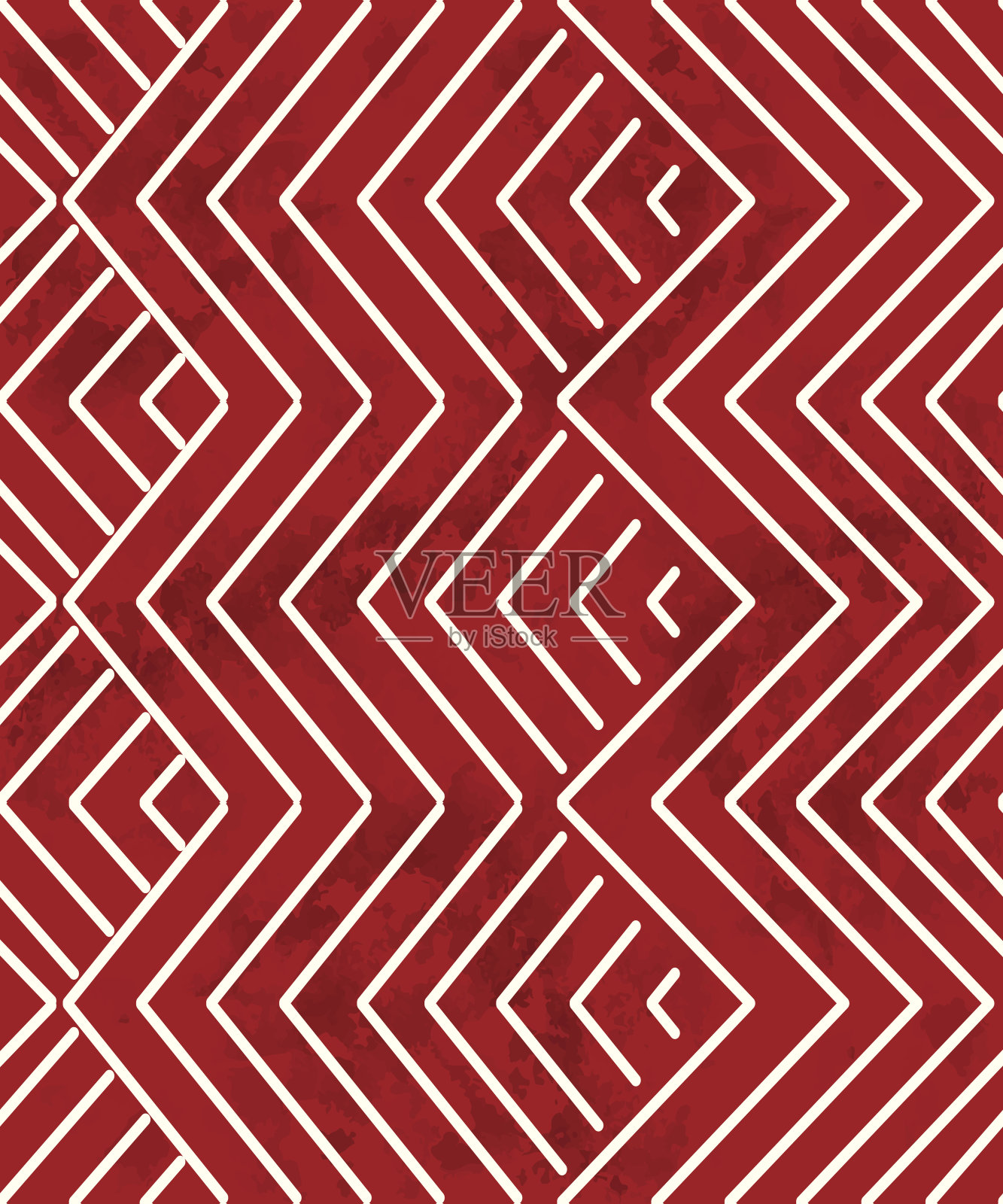 无缝中文背景东方几何检查锯齿交叉线插画图片素材