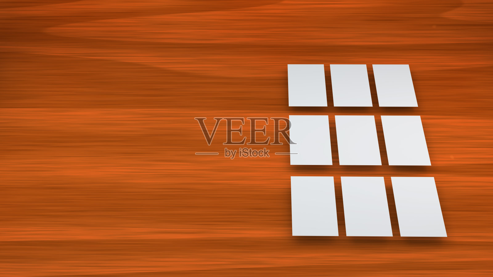 许多卡片。模板来表示照片摄影图片