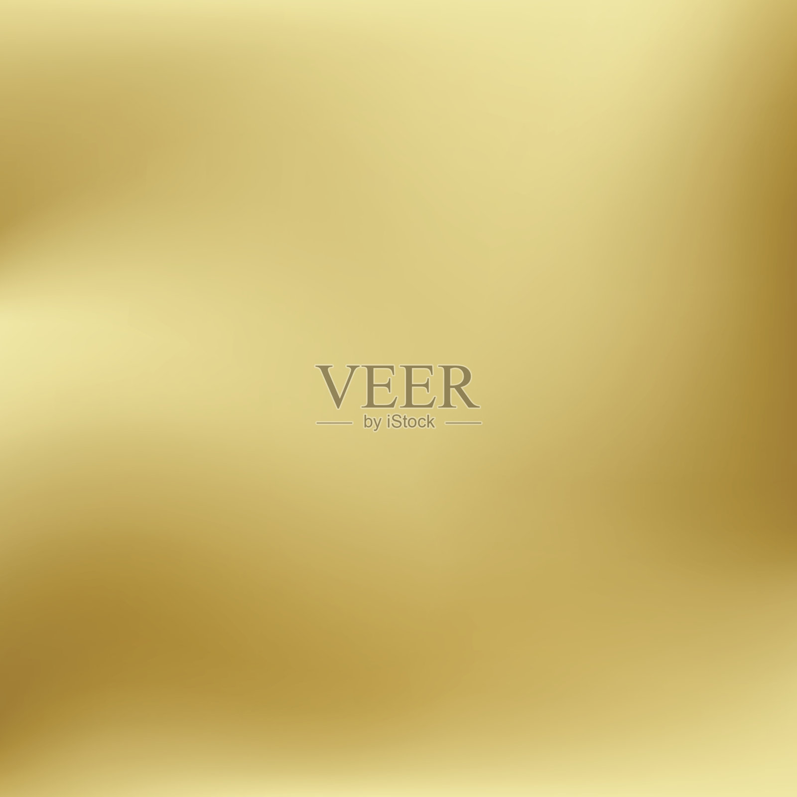 向量金色模糊渐变风格的背景。抽象流畅的彩色插图,社交媒体壁纸。插画图片素材