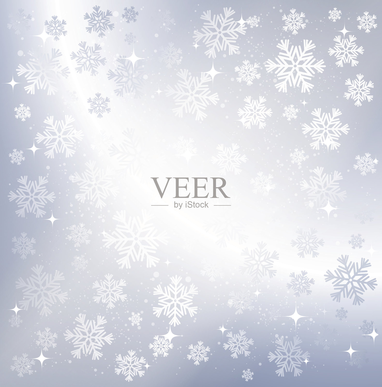 银色冬季抽象背景插画图片素材