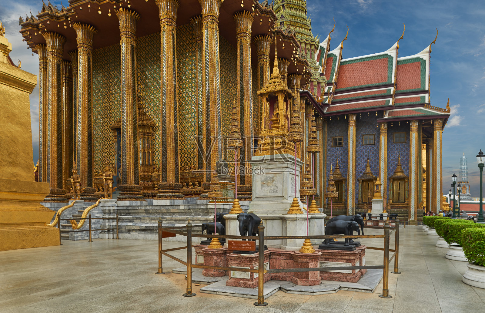 翡翠佛寺照片摄影图片