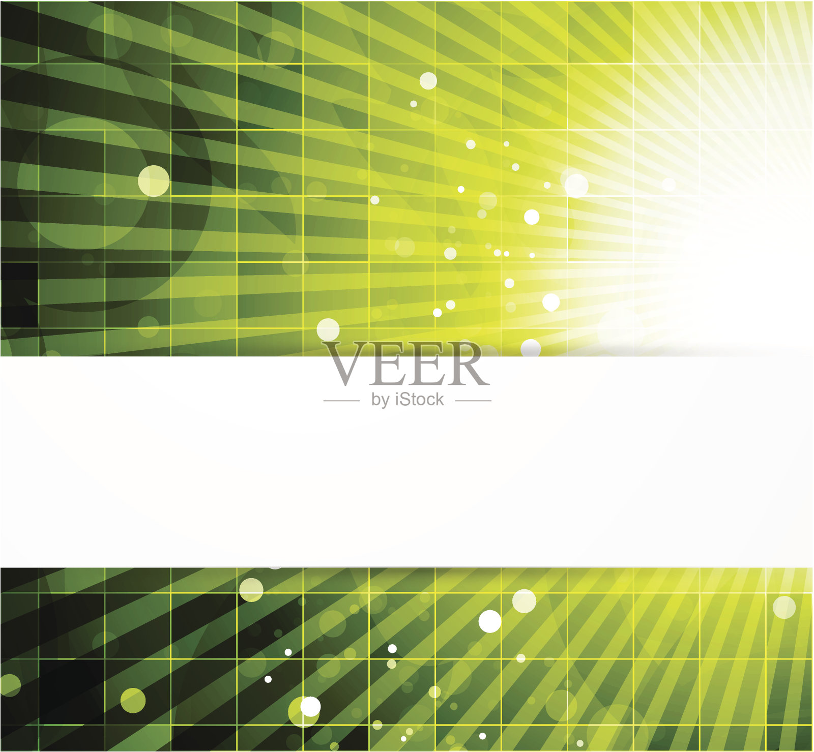 闪亮的绿色背景插画图片素材