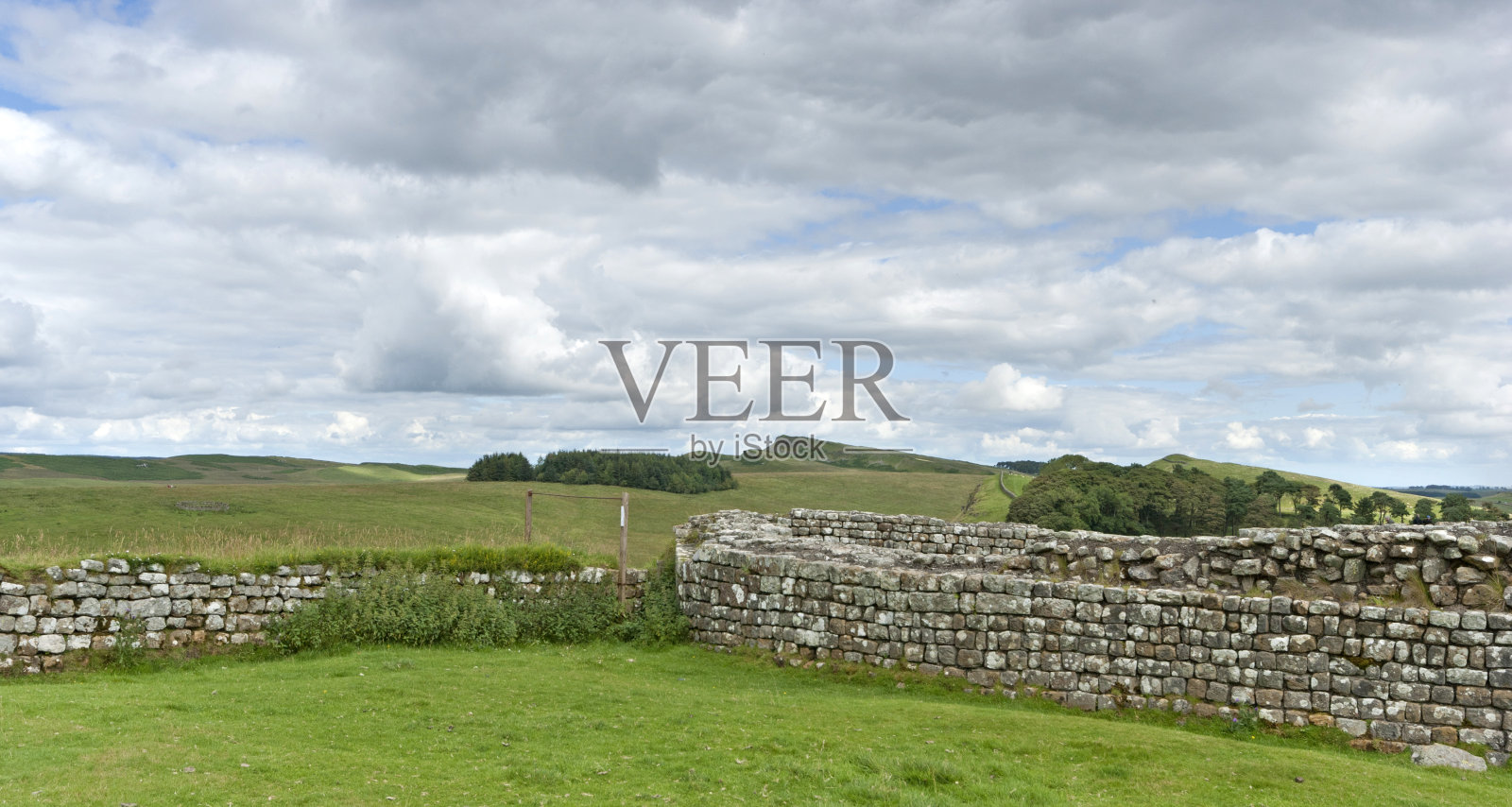 哈德良长城照片摄影图片