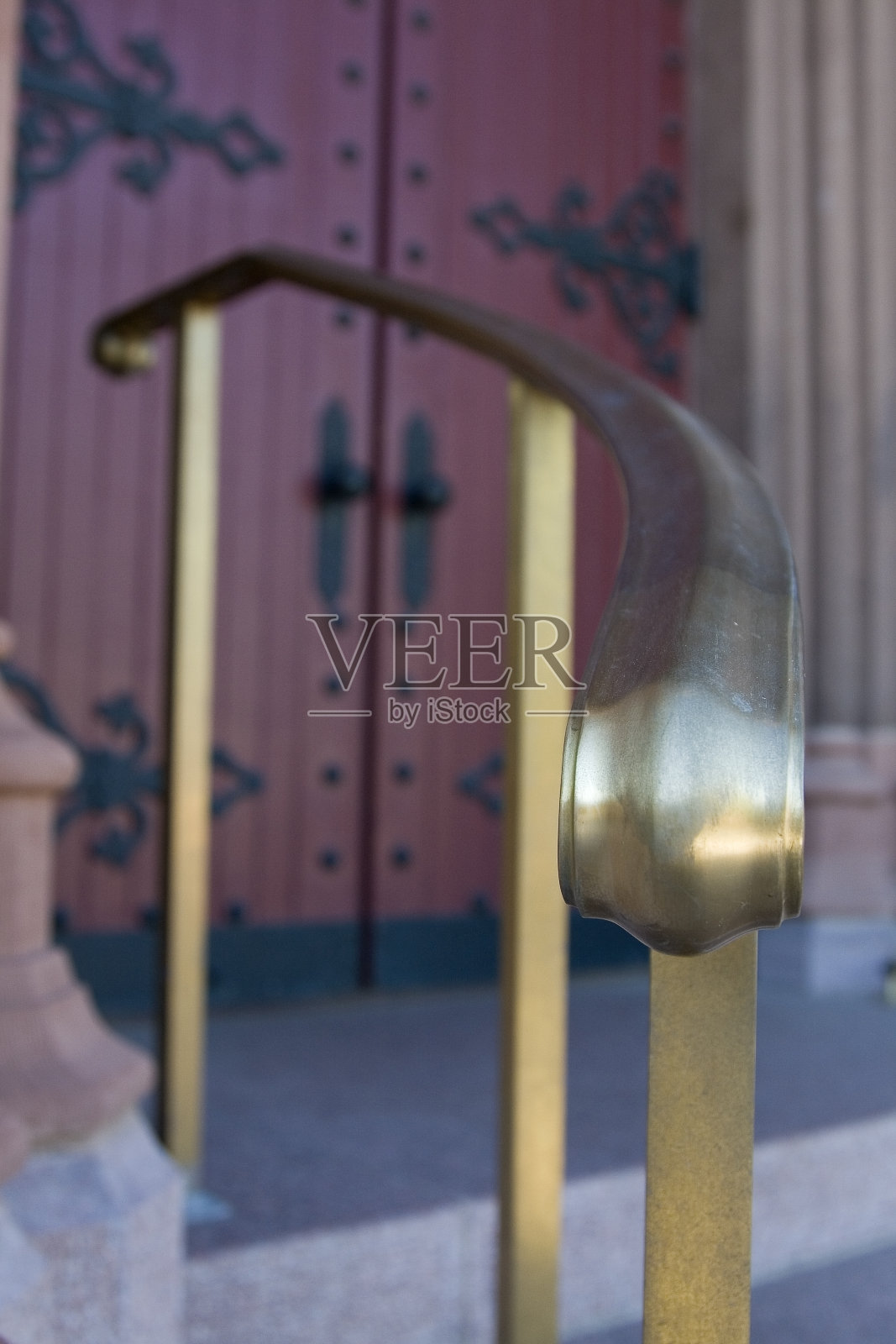 黄铜栏杆照片摄影图片