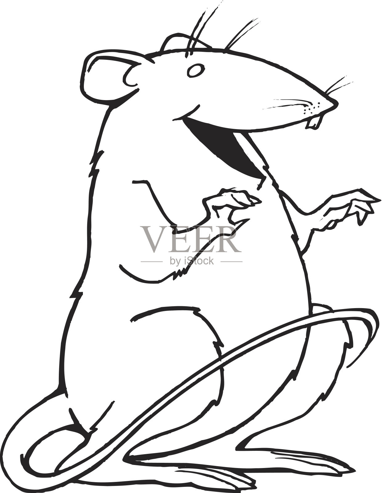 老鼠插画图片素材