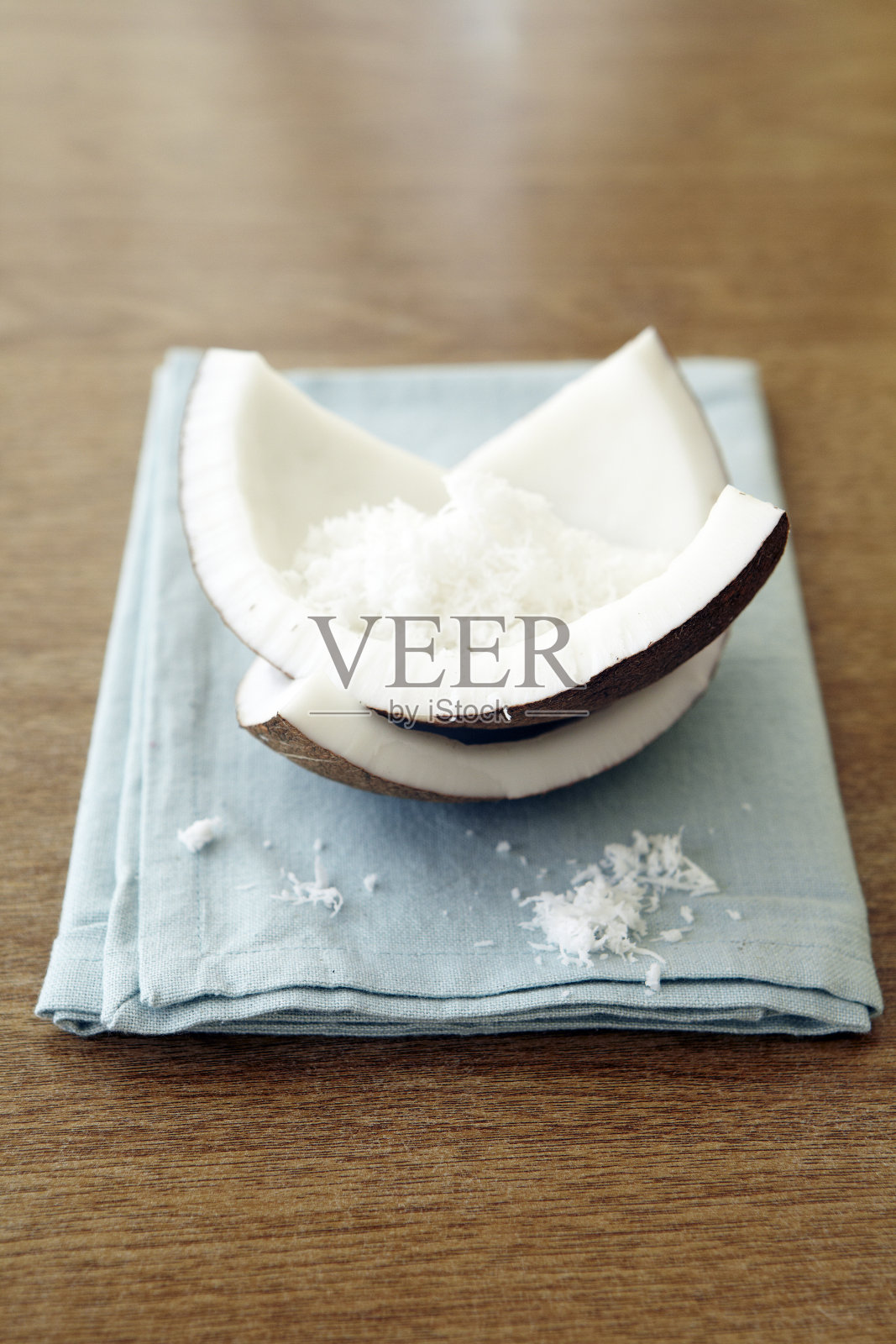 椰子片成分照片摄影图片