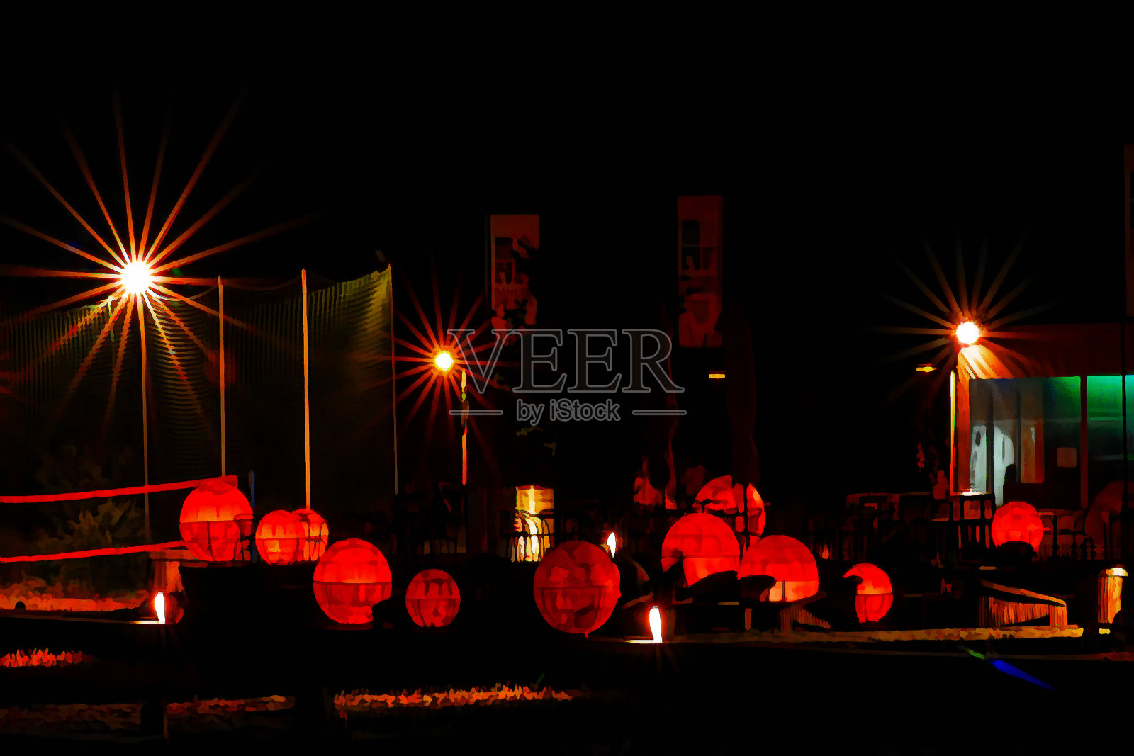 太阳和星星照片摄影图片