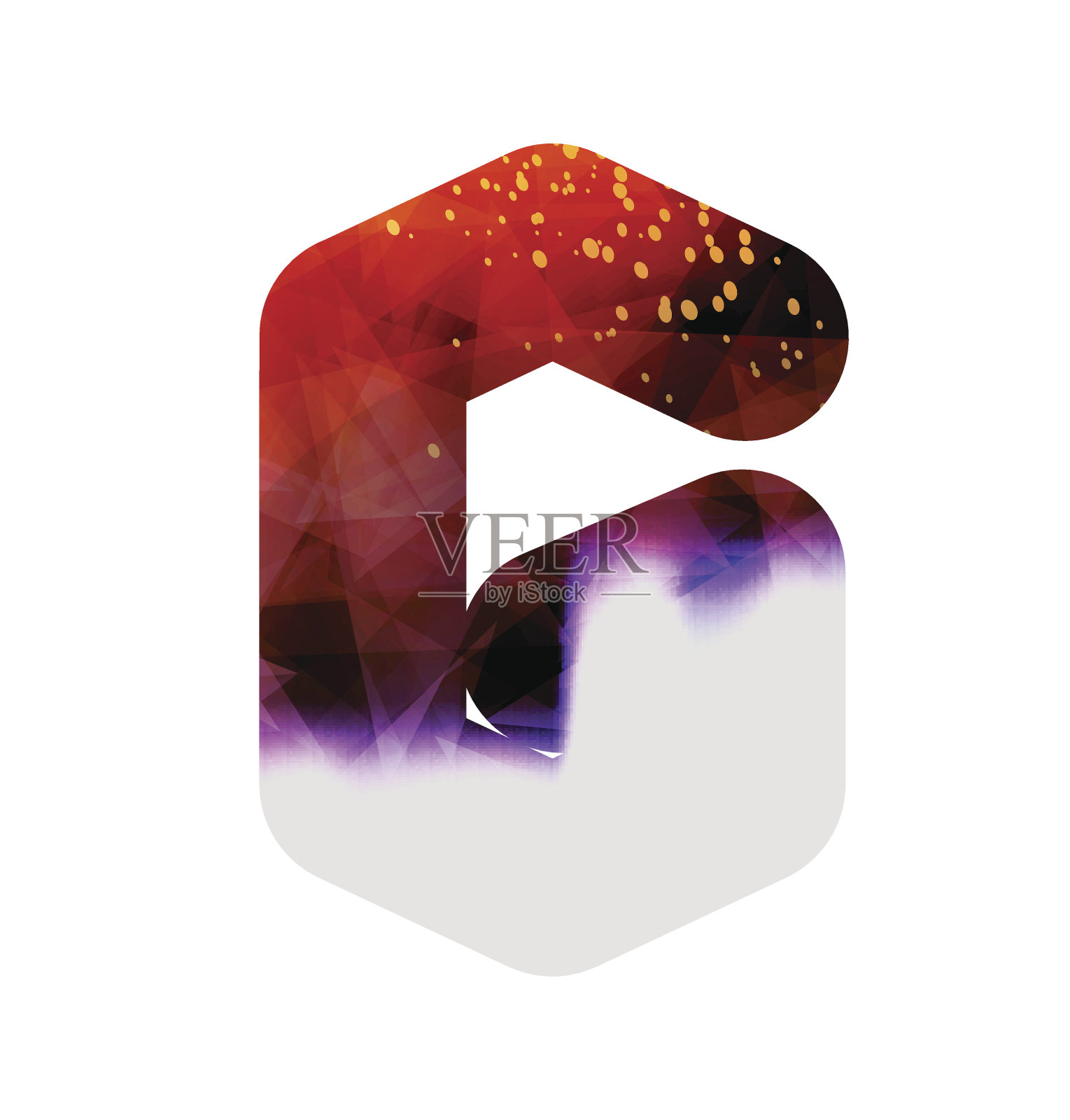 抽象几何信插画图片素材