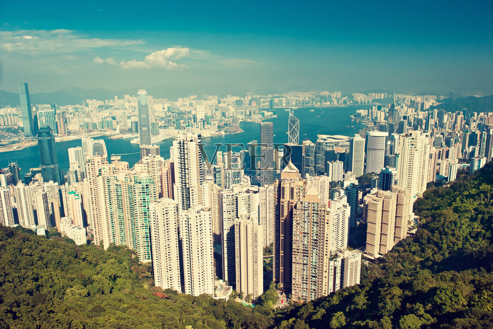 中国香港的摩天大楼照片摄影图片