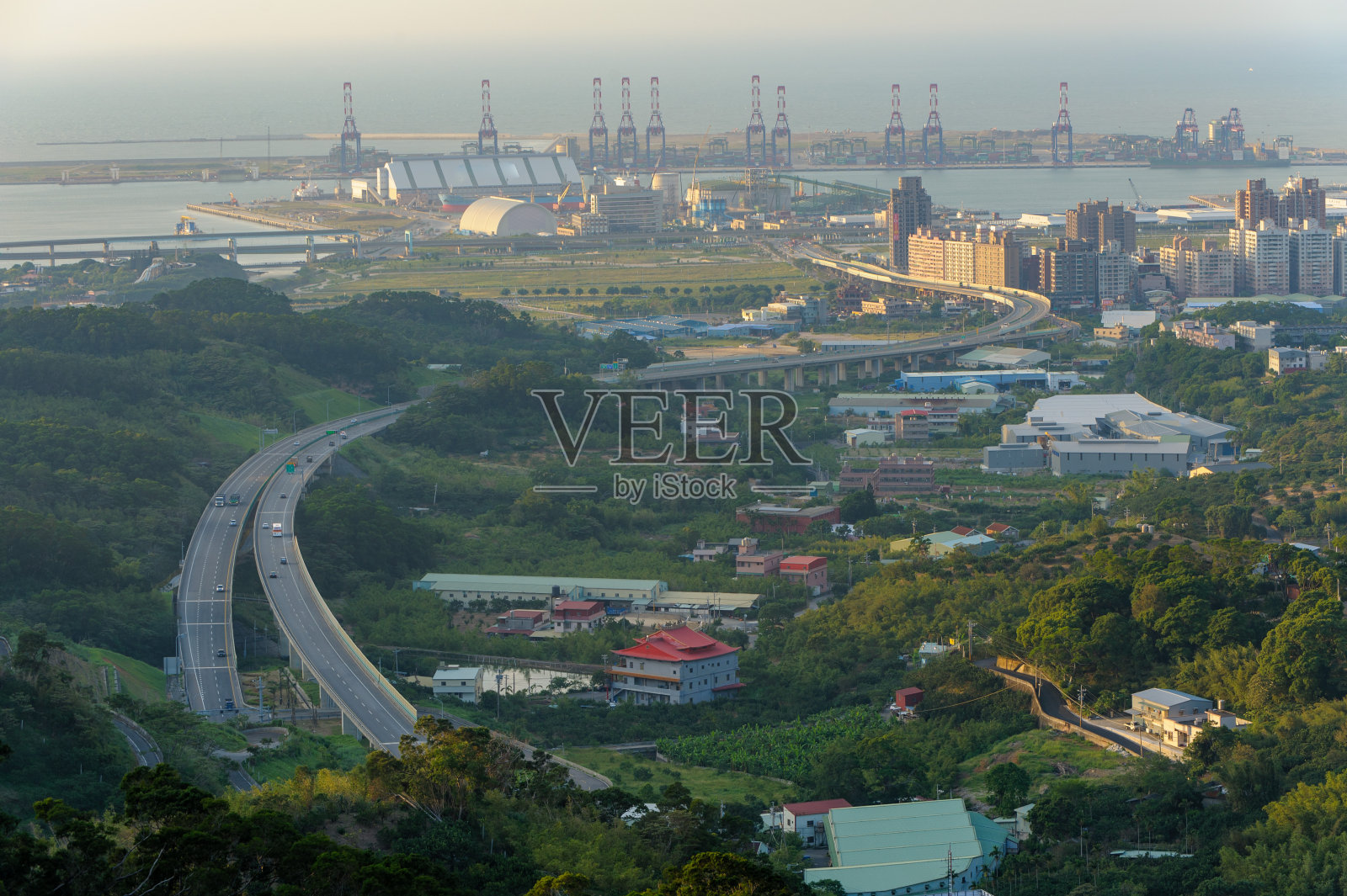台北鸟瞰图照片摄影图片