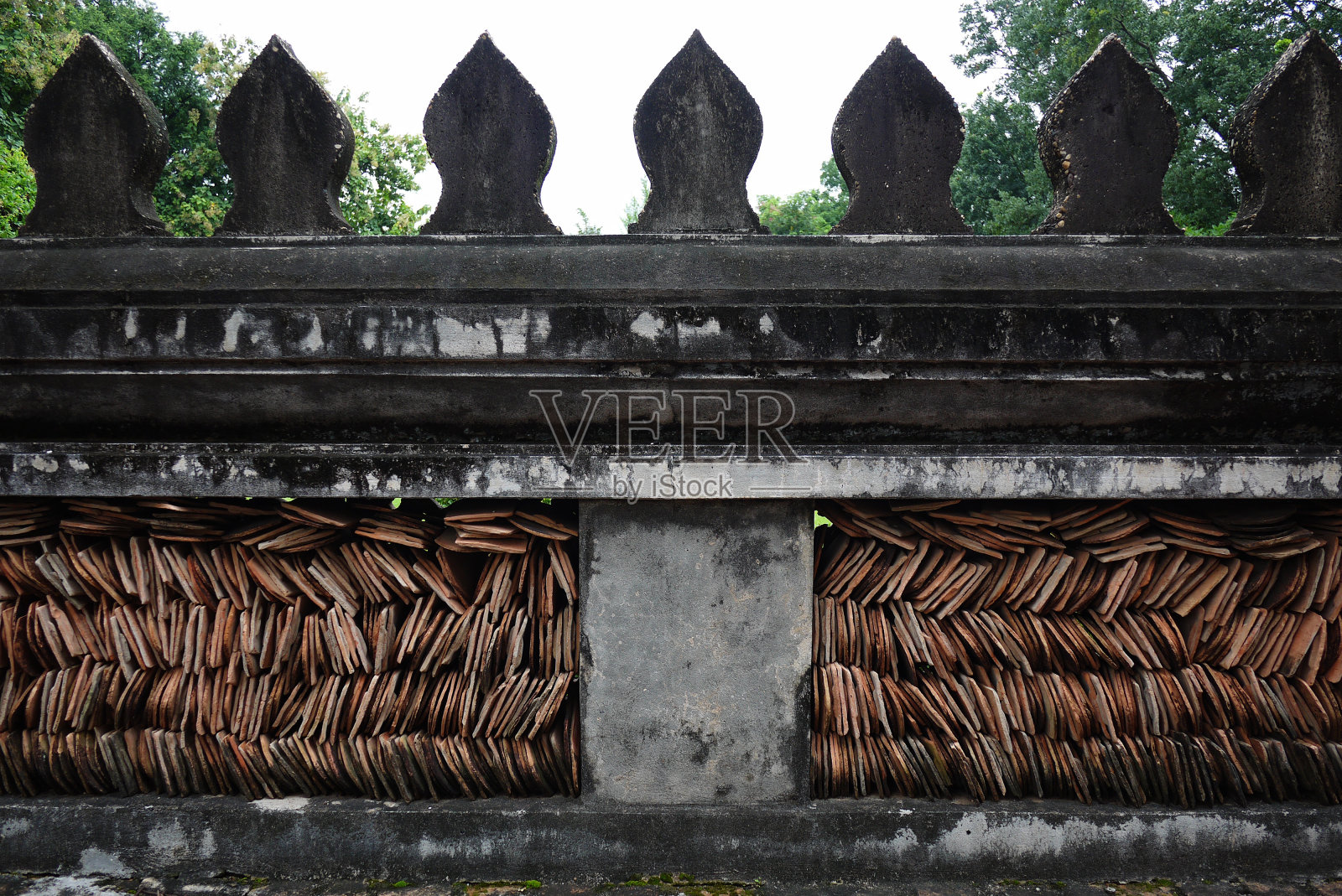Wat Phre Keaw的墙壁纹理照片摄影图片