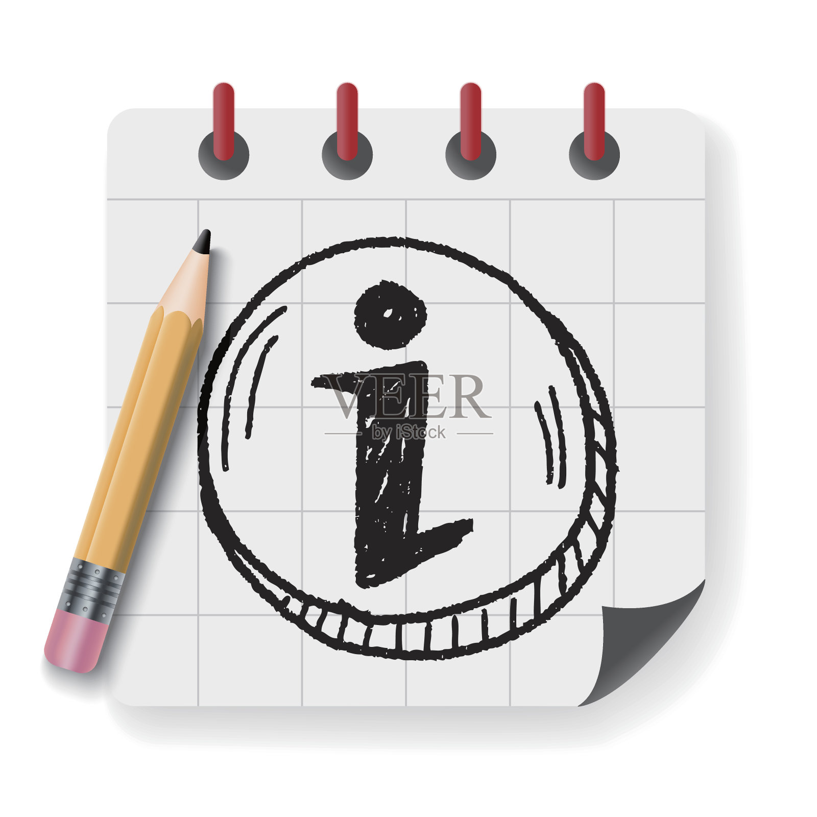 感叹涂鸦插画图片素材