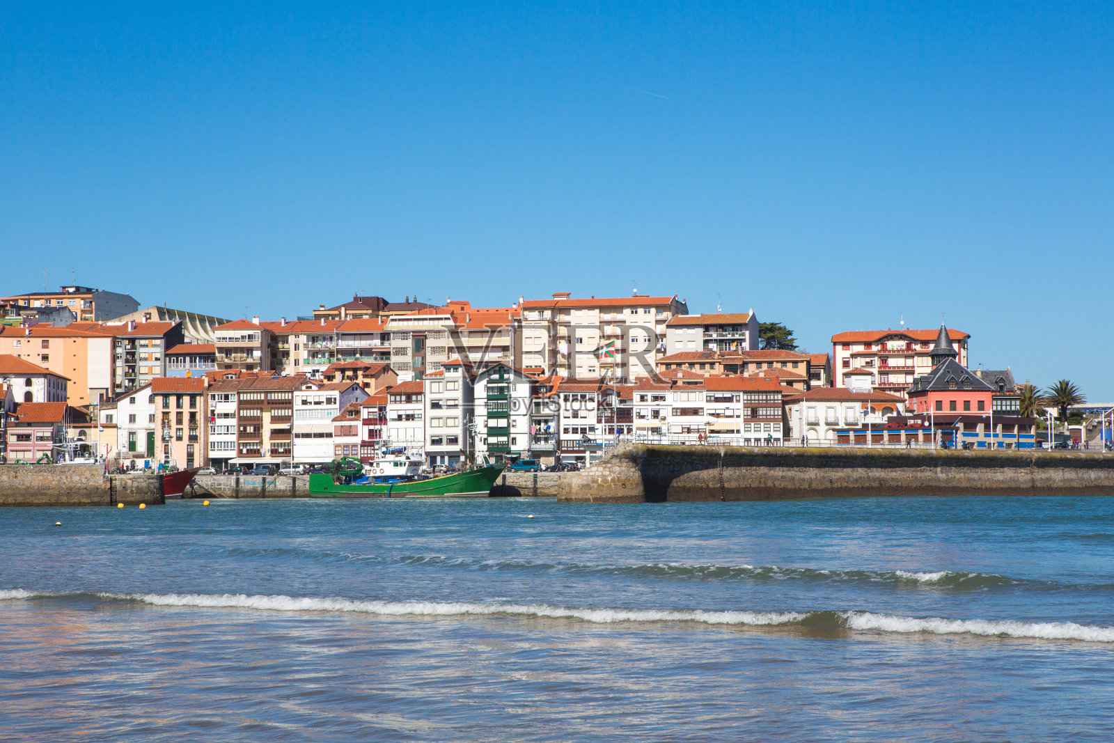 的观点Lekeitio照片摄影图片