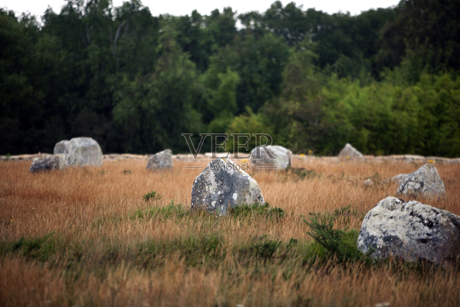 布列塔尼(法国)卡纳克路线的一些纪念碑照片摄影图片