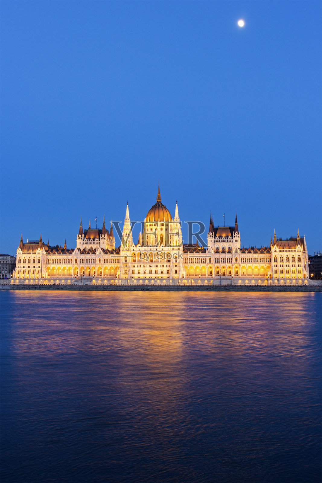 布达佩斯的匈牙利议会大厦照片摄影图片