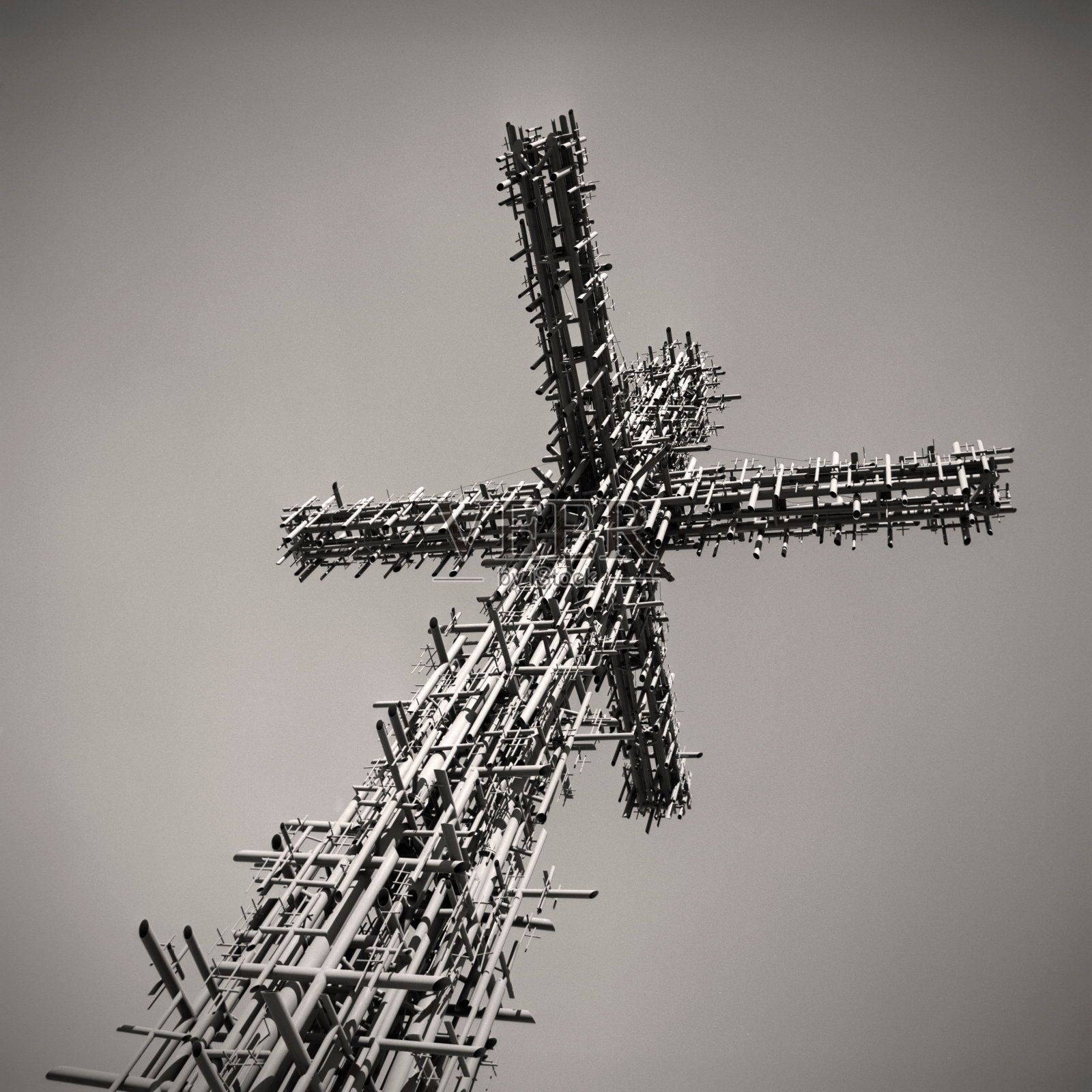 亚美尼亚的圣十字纪念碑照片摄影图片