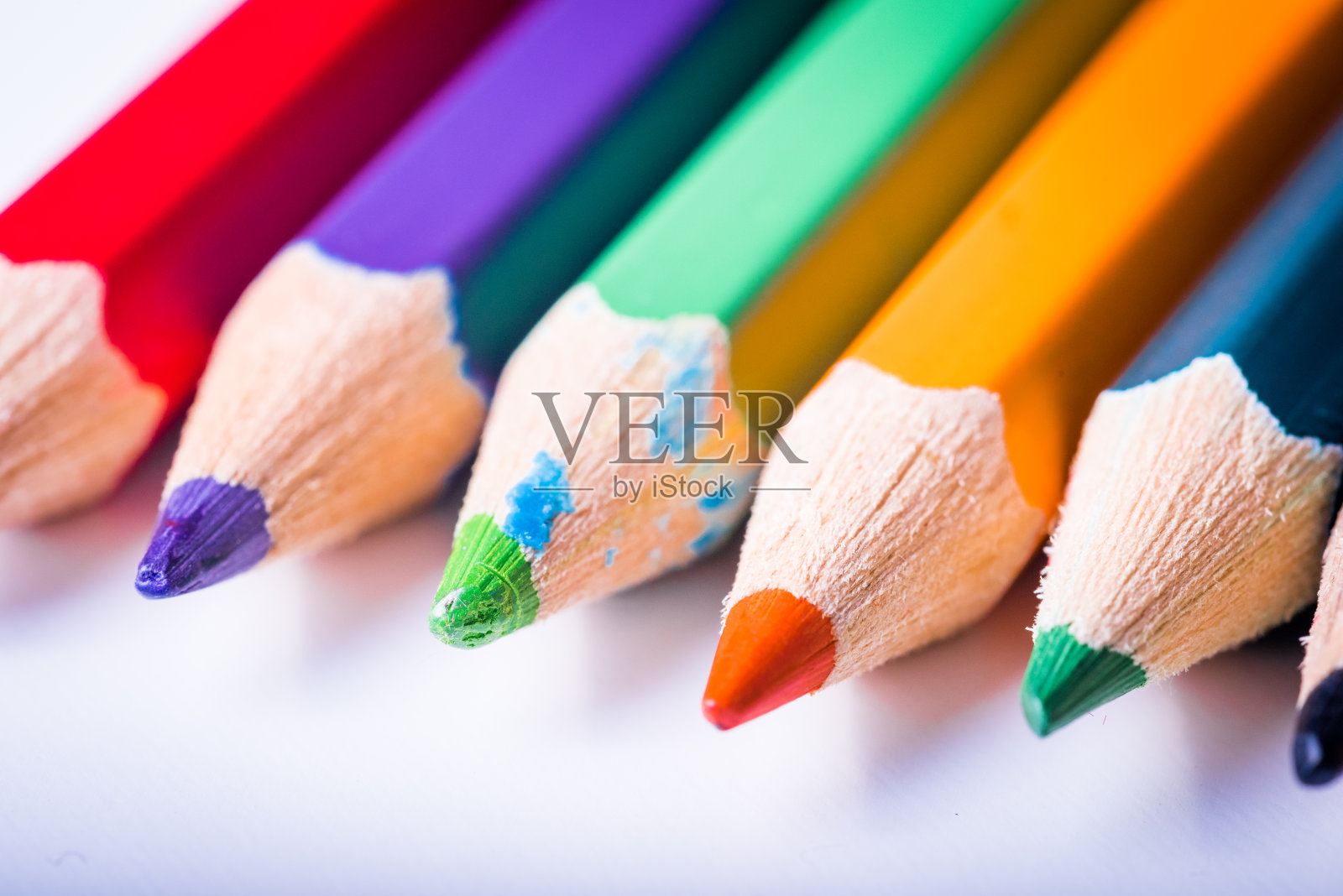 彩色铅笔照片摄影图片