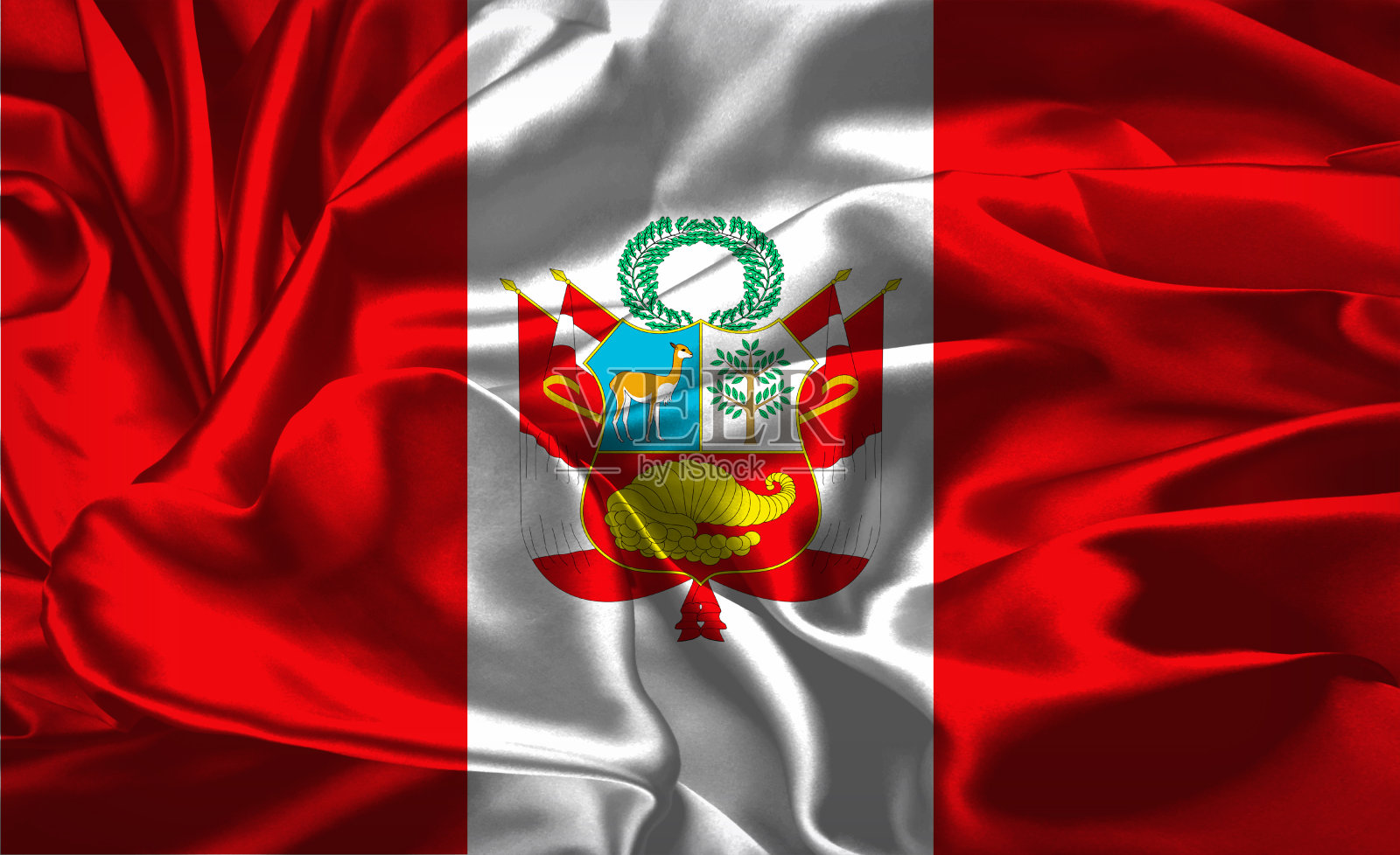 秘鲁国旗照片摄影图片