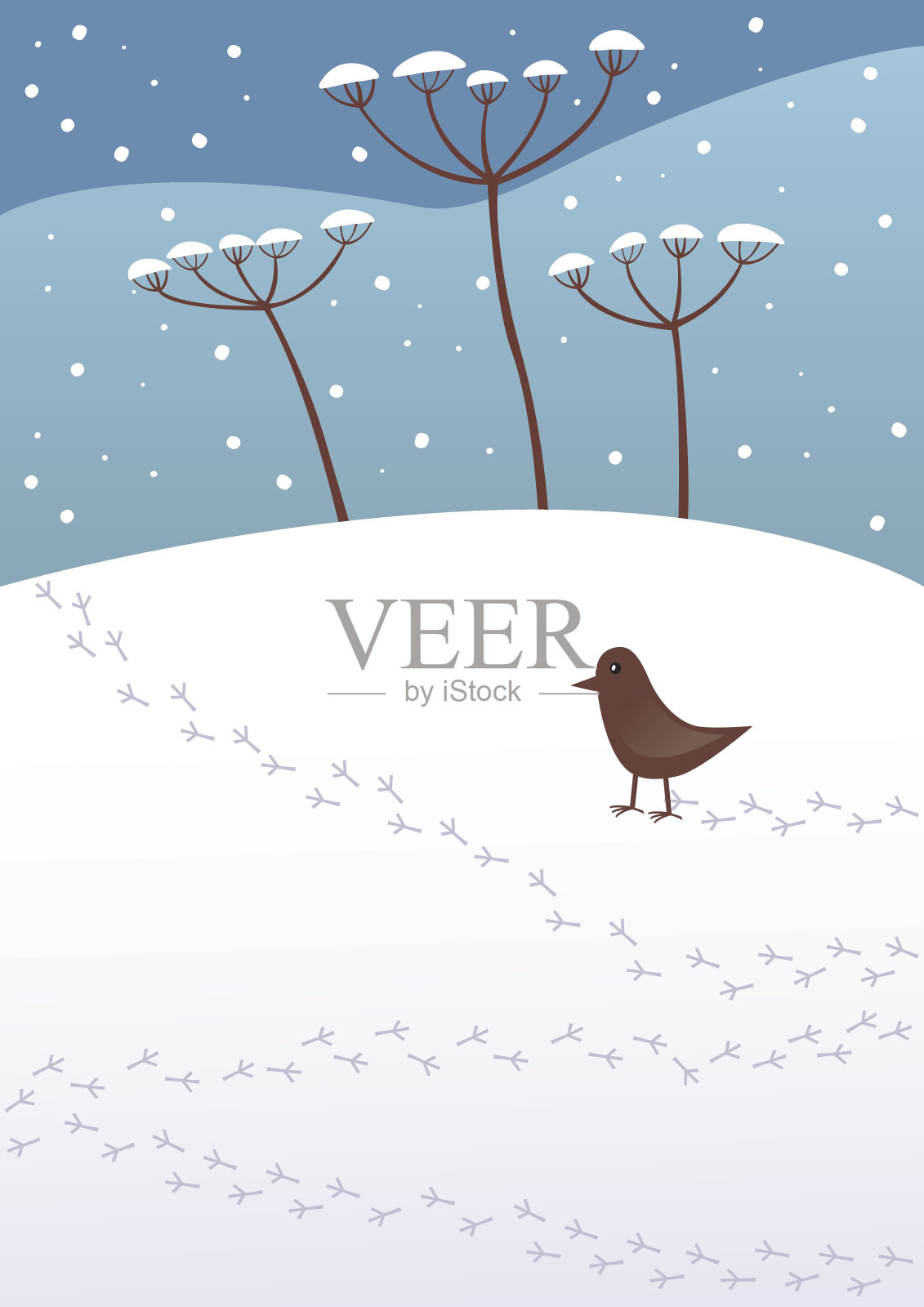 冬天插画图片素材