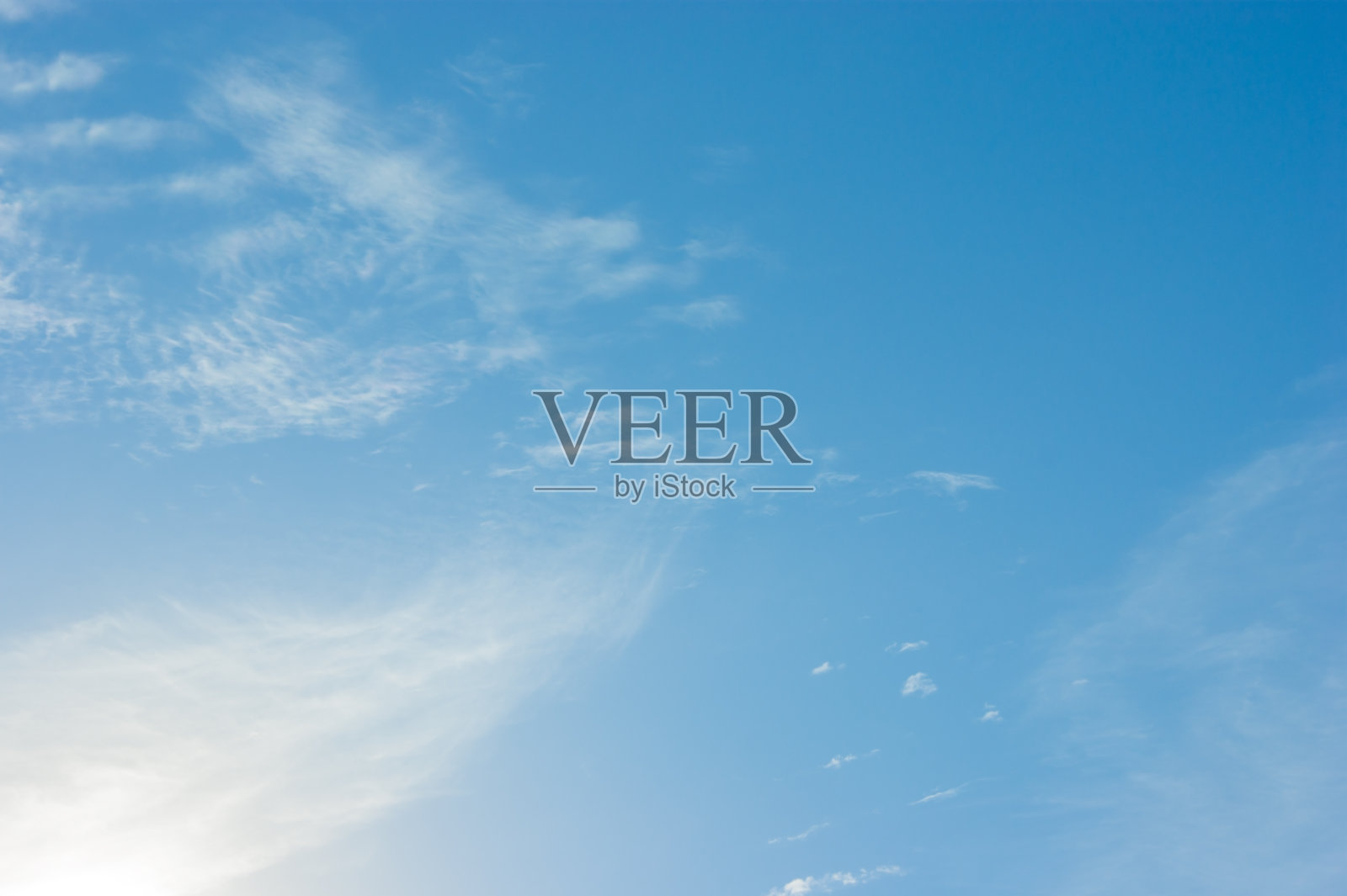 蓝天上的云照片摄影图片