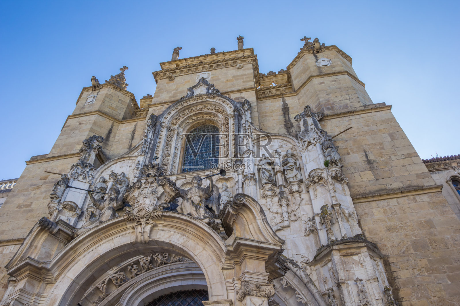 科因布拉的圣克鲁斯教堂照片摄影图片