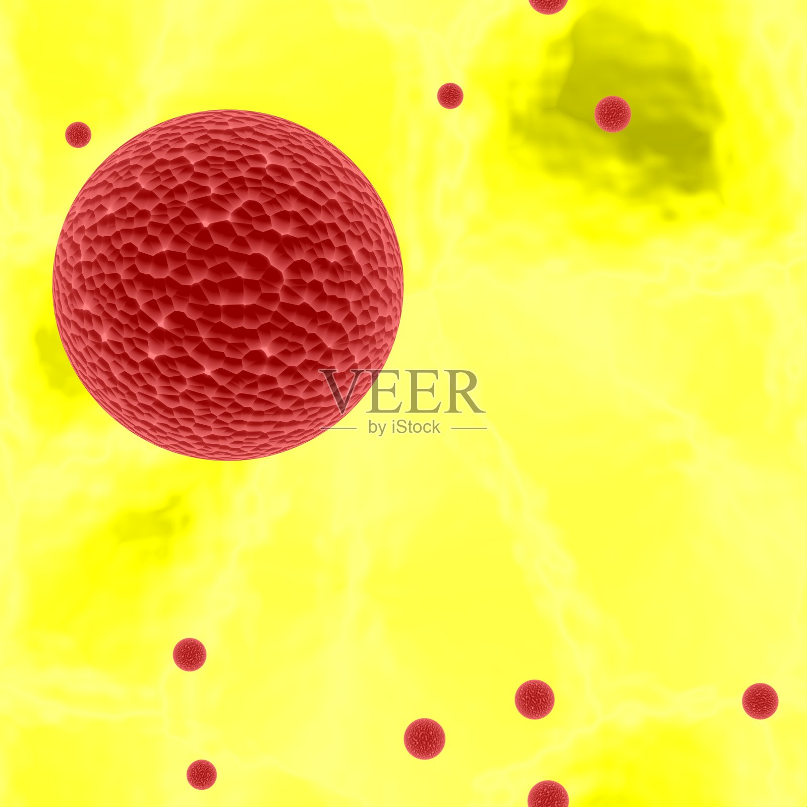危险的血球危险的细菌或病毒球照片摄影图片