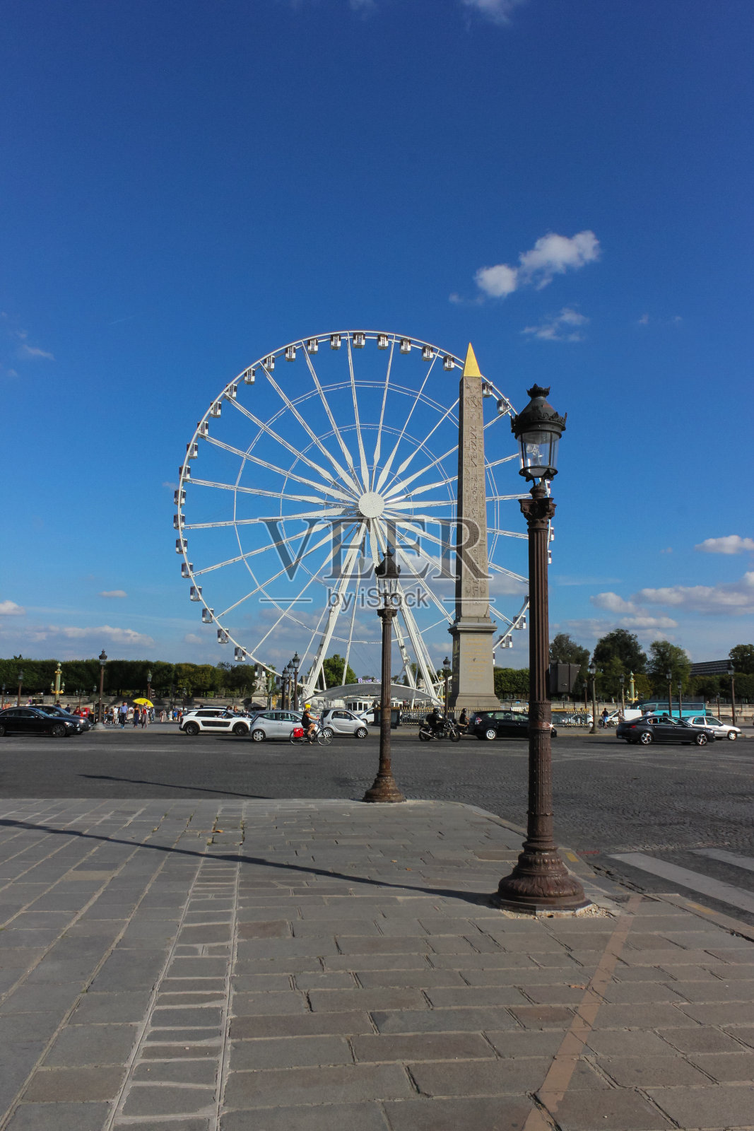 2 .巴黎花园户外风景及细节照片摄影图片