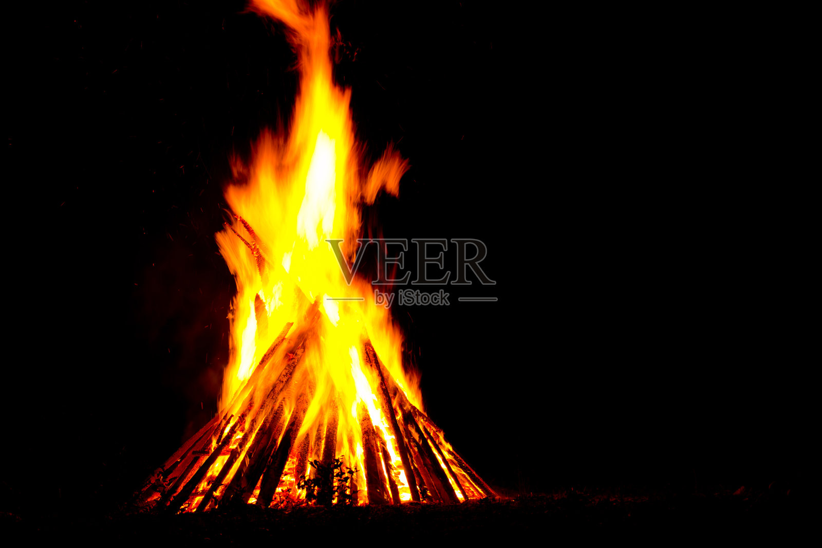 伊万·库帕拉的假期用火照片摄影图片