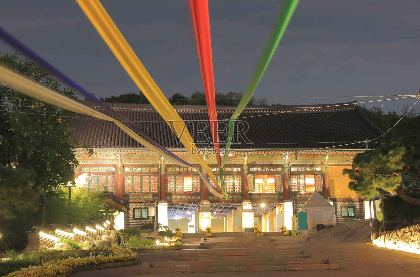 韩国首尔江南区奉根寺照片摄影图片