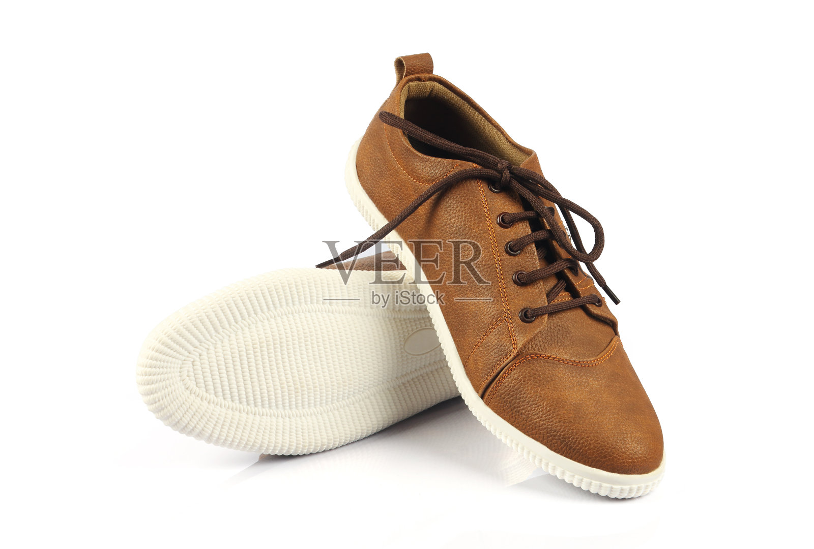 印度制男鞋照片摄影图片