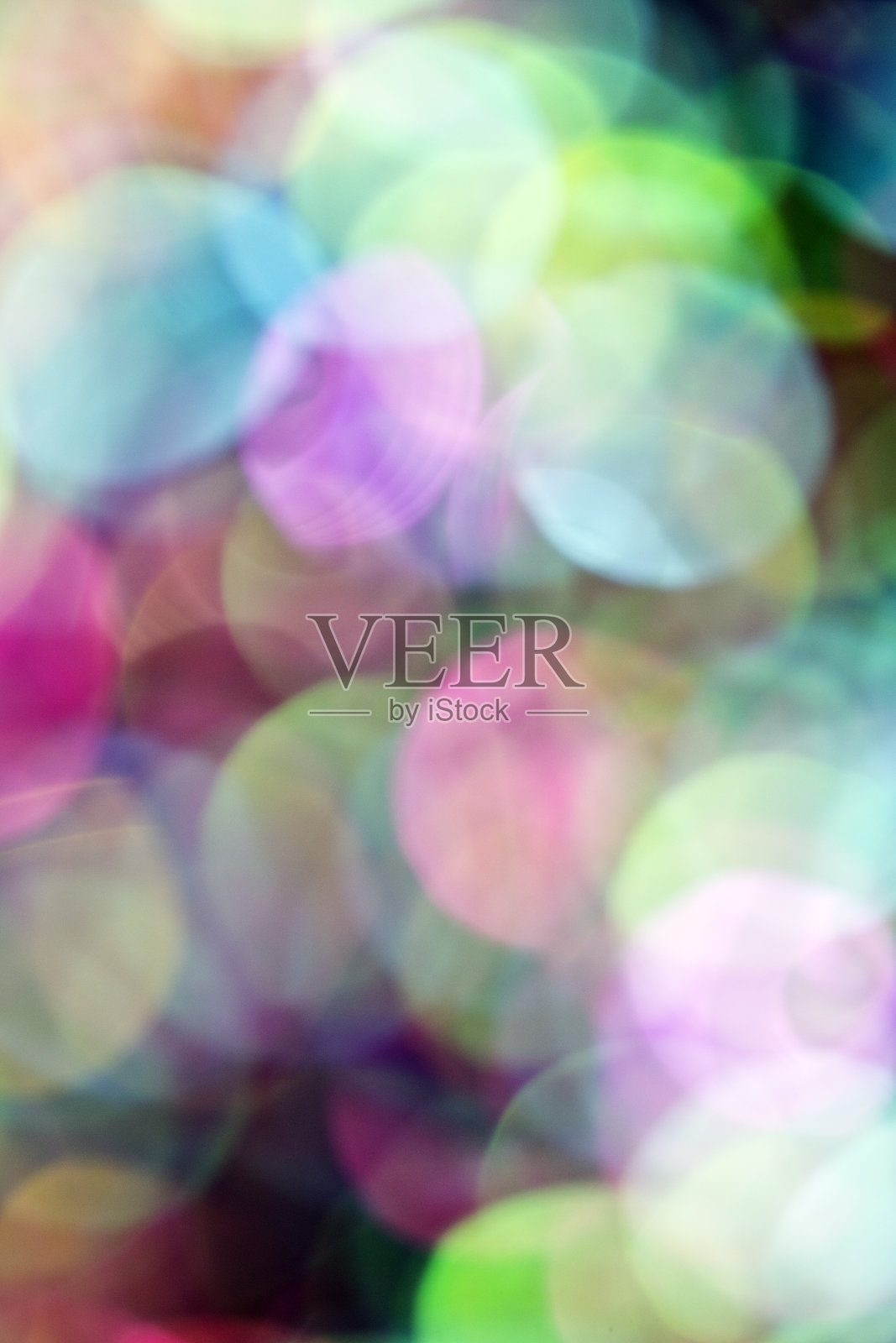 黑色背景上的闪光散景五彩纸屑照片摄影图片