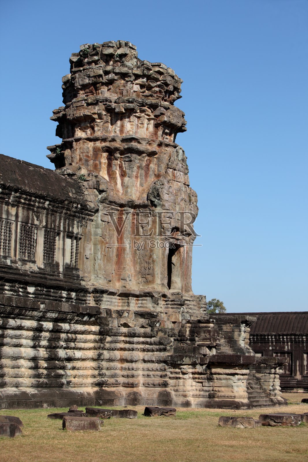 柬埔寨的吴哥窟照片摄影图片