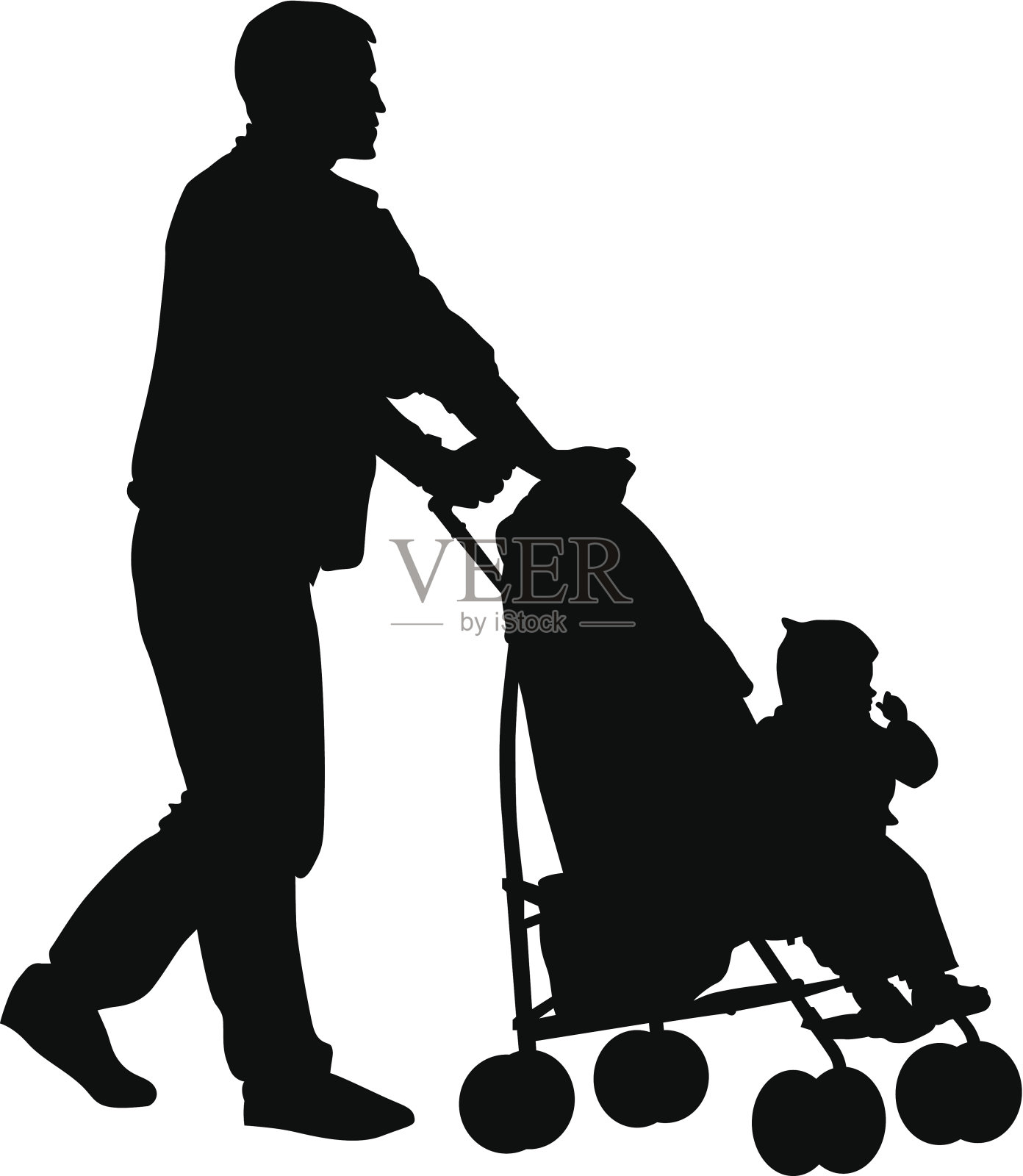 父亲与child01设计元素图片