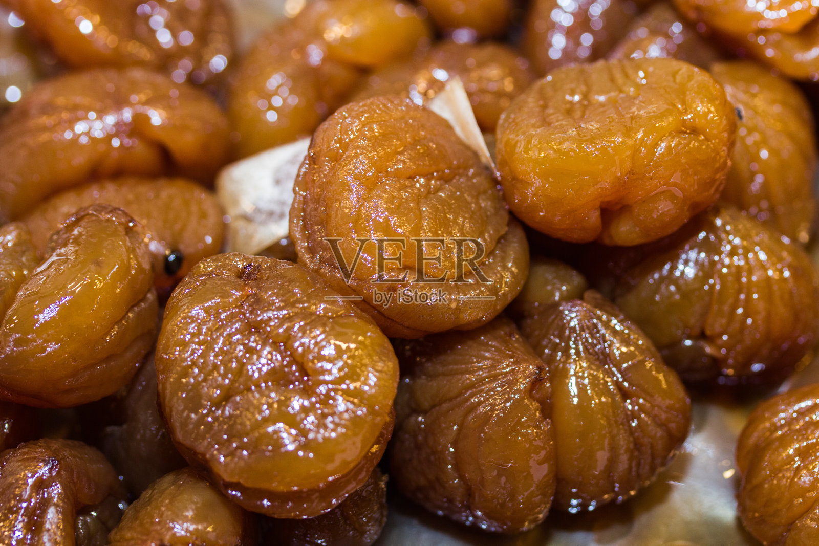 蜜饯栗子照片摄影图片