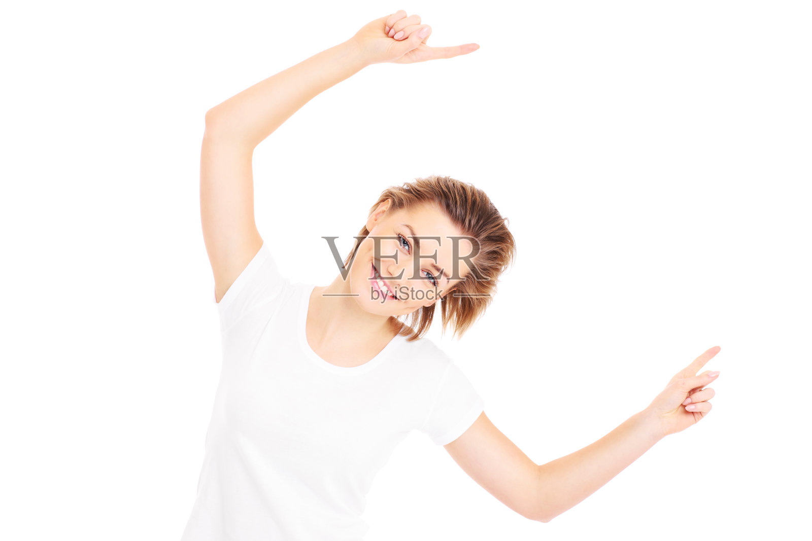 快乐的女人照片摄影图片