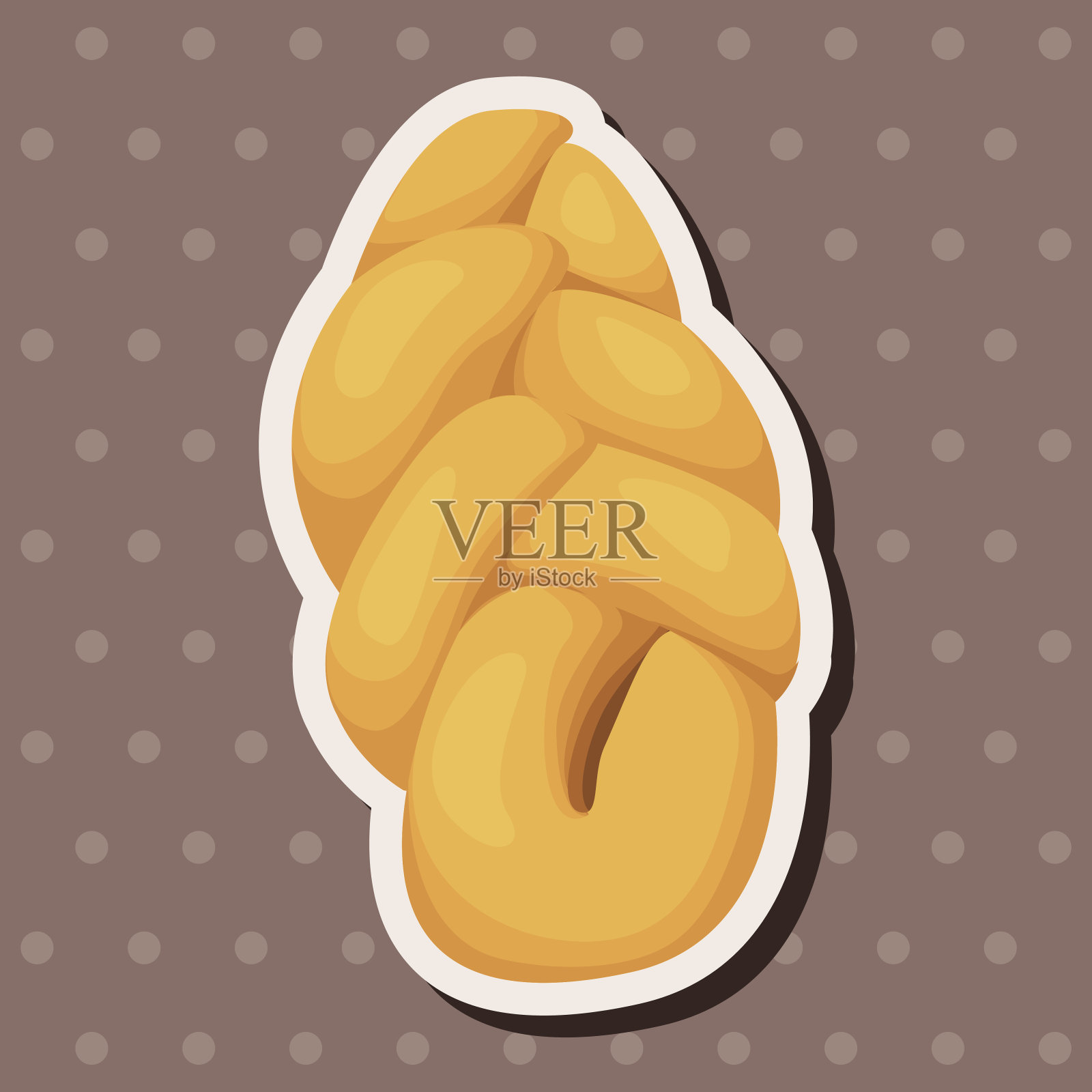 面包的主题元素插画图片素材