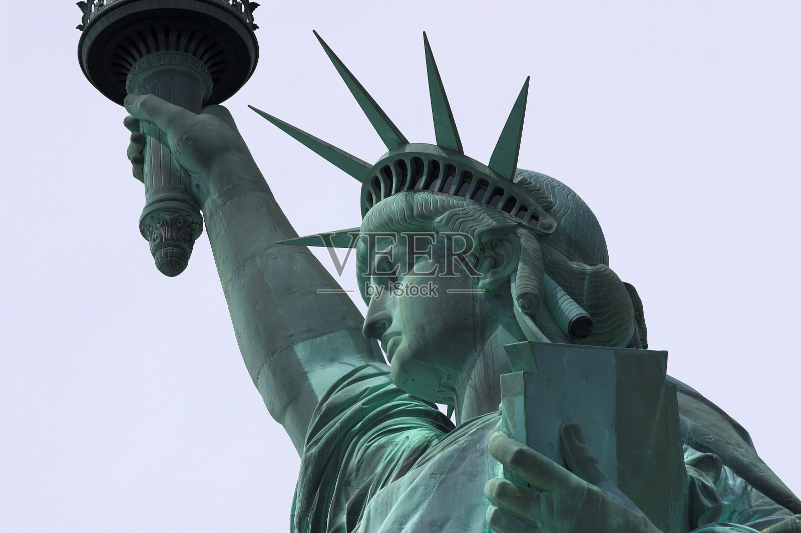自由女神像照片摄影图片