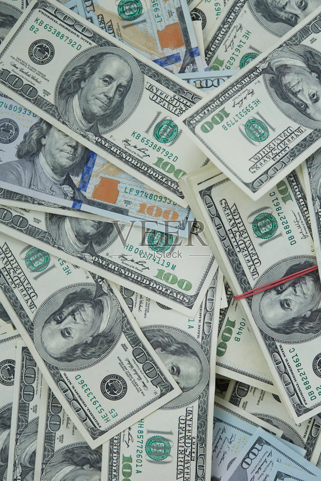 背景来自美元纸币照片摄影图片