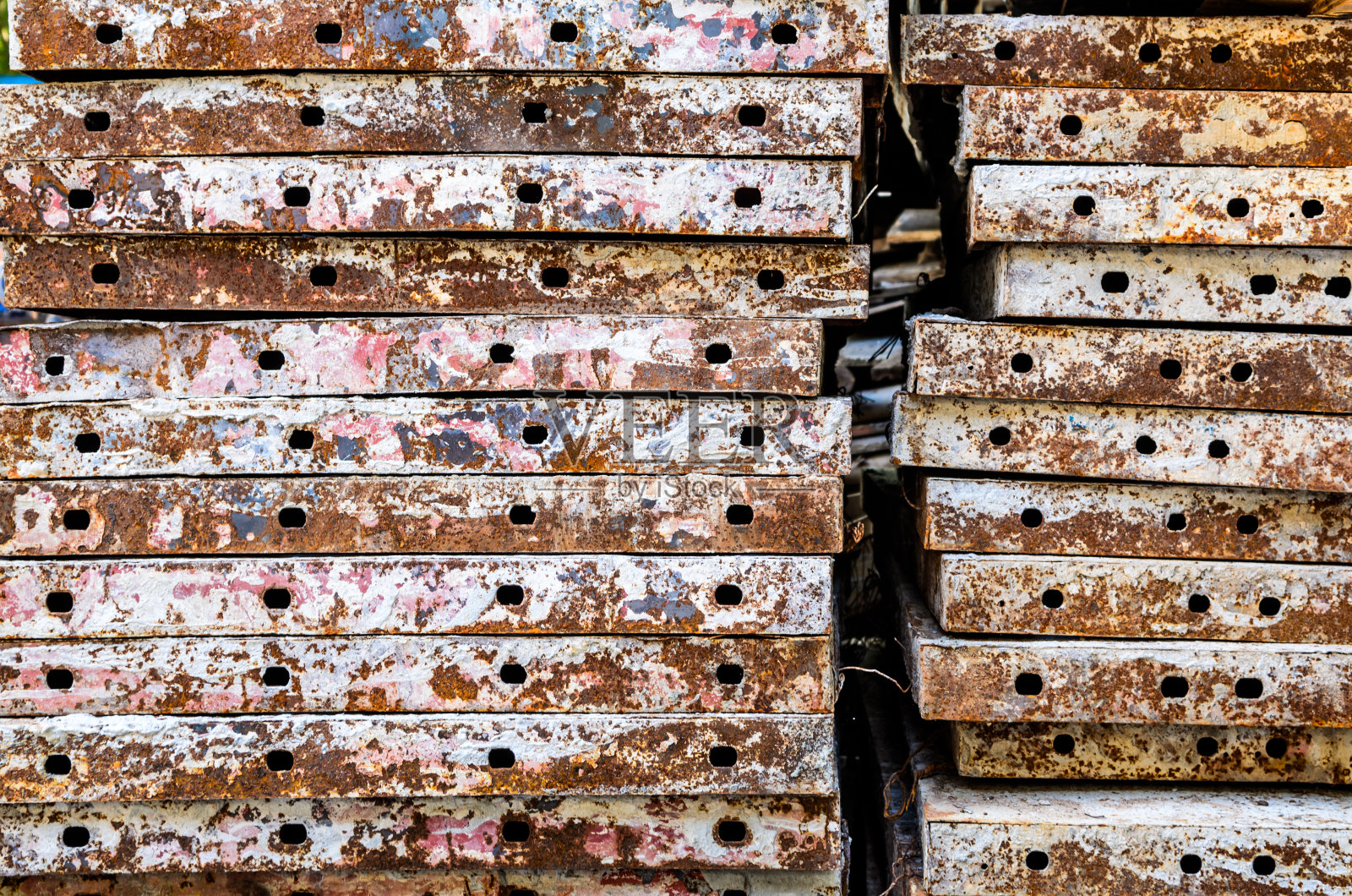 旧钢花纹背景照片摄影图片