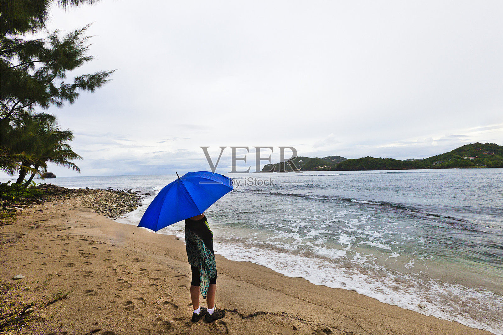 圣卢西亚鸽子岛国家公园照片摄影图片