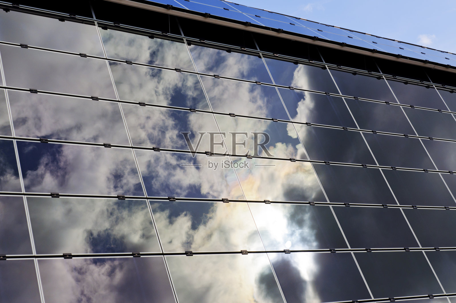 太阳能外墙照片摄影图片