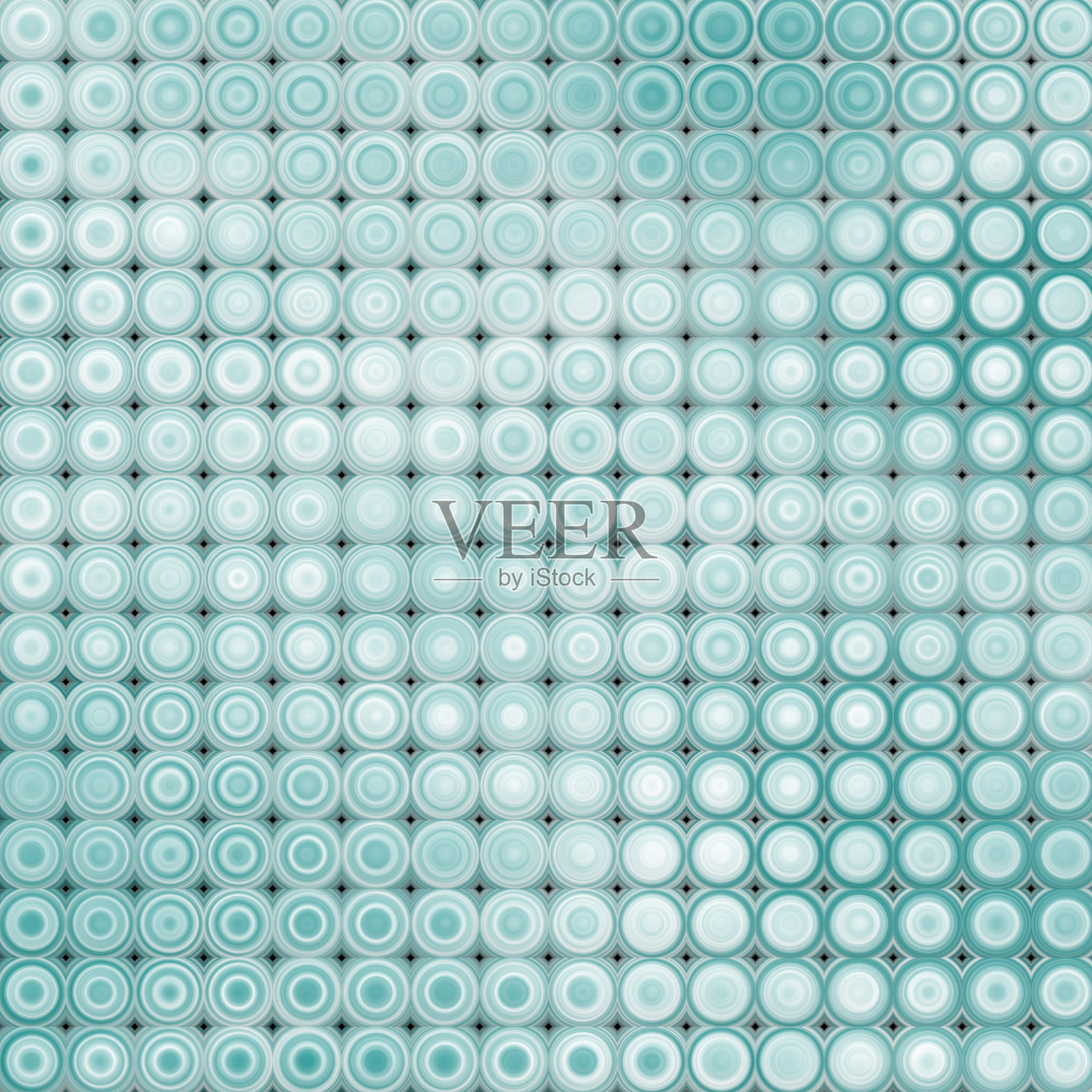 3d抽象瓷砖泡沫背景在蓝色白色照片摄影图片