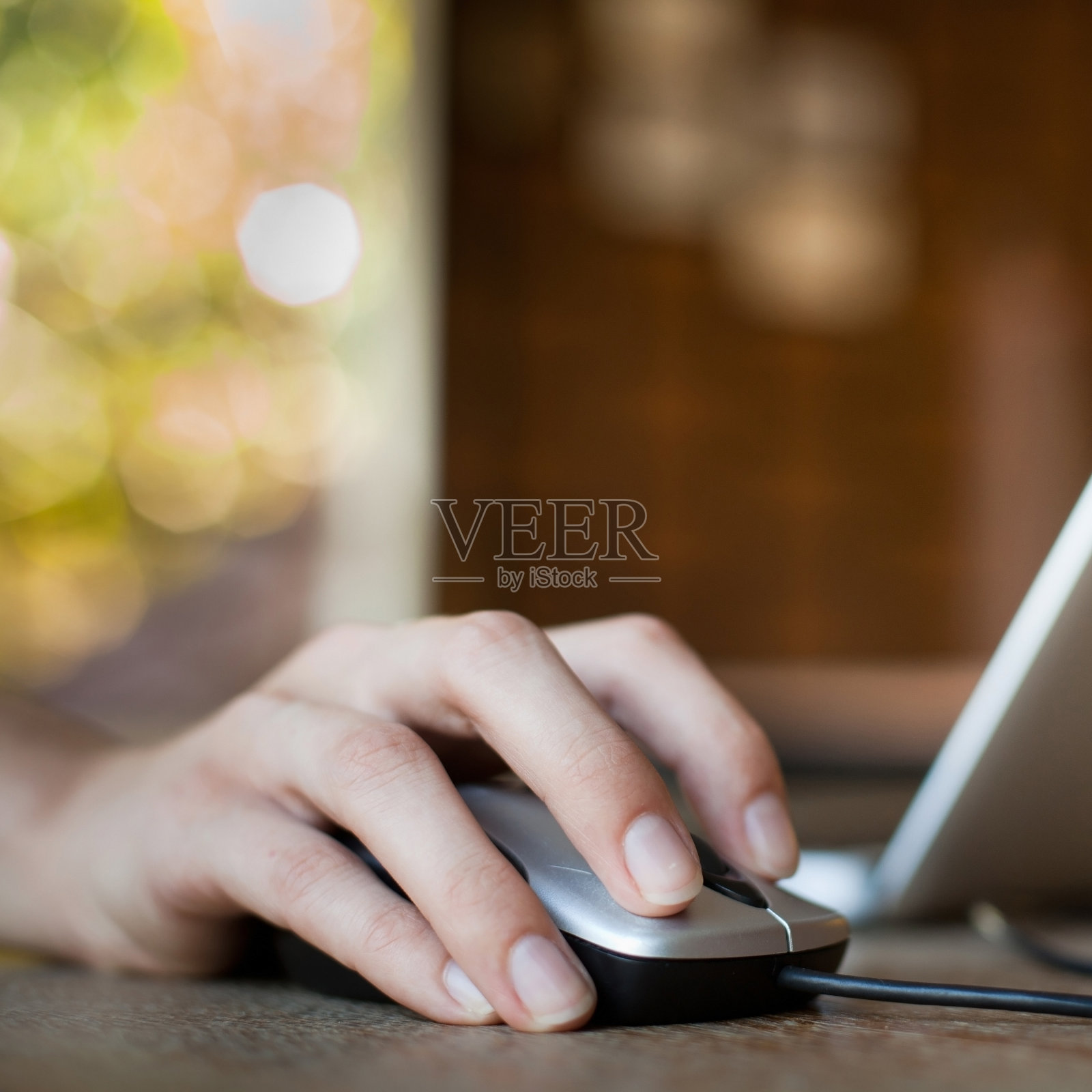 鼠标点击照片摄影图片