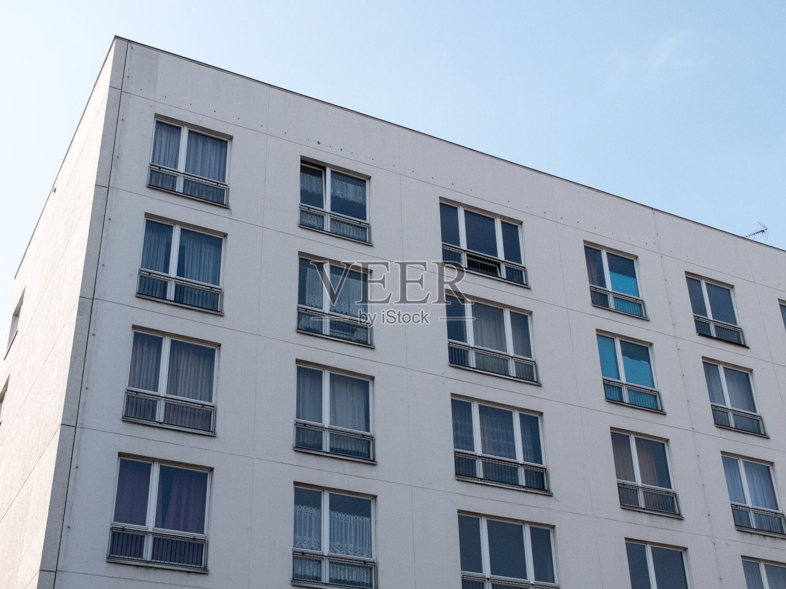 柏林的Plattenbau建筑事务所照片摄影图片