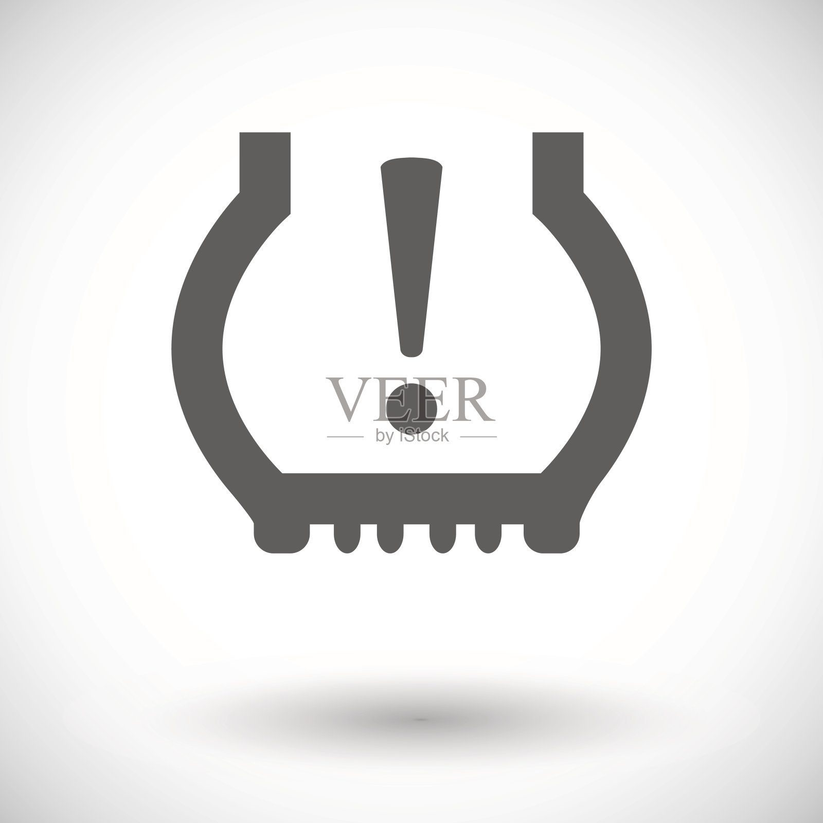 轮胎压力设计元素图片