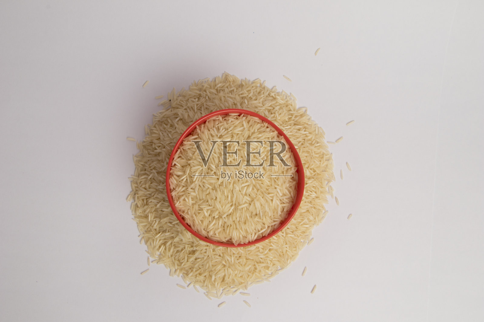 碗里盛着米饭照片摄影图片